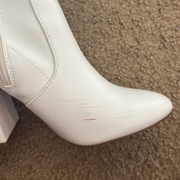 White Booties - Picture 6 of 9